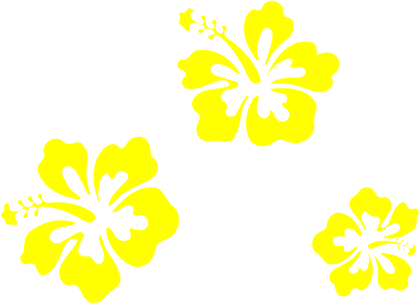 yellow hibiscus clipart - photo #11