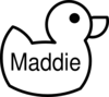 Maddieduck Clip Art