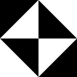 Black And White Geometric Shapes Clip Art