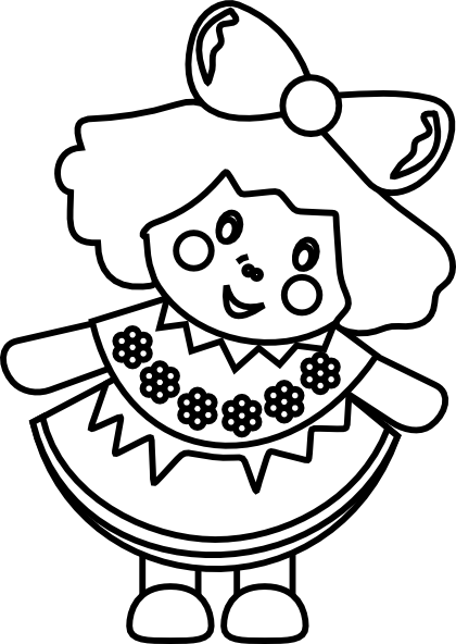 doll face clip art - photo #28