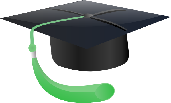 free clipart graduation cap and diploma - photo #40