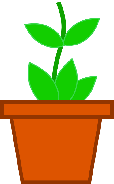 free clipart flower pot - photo #6