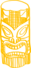 Tiki Golden  Clip Art