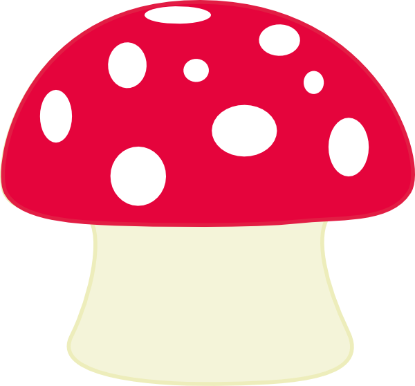 toadstool mushroom clipart - photo #4