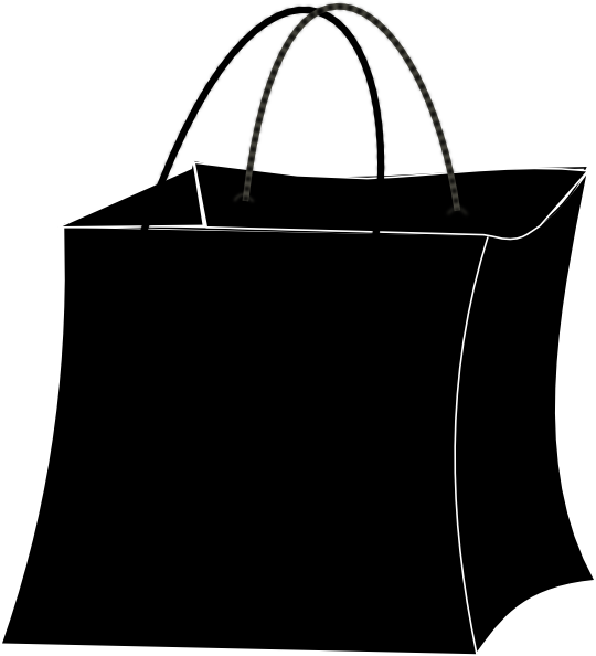 Black Bag Clip Art at Clker.com - vector clip art online, royalty free