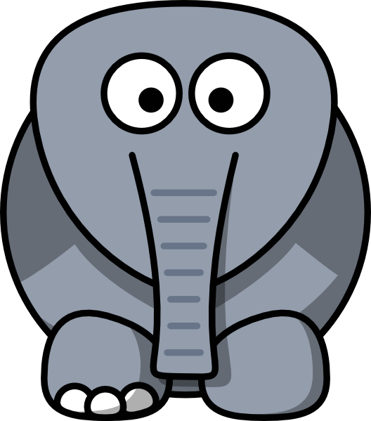 clipart green elephant - photo #50