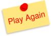 Play Again Note Clip Art