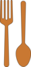 Fork And Spoon Clip Art