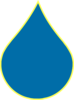 Blue Drop Clip Art