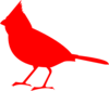 Cardinal Silhouette Clip Art