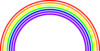 Rainbow Background Clip Art
