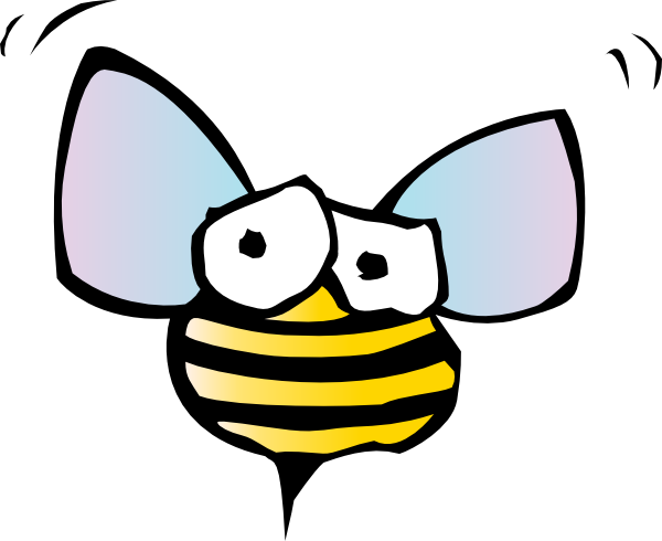 cartoon clipart of bees - photo #28