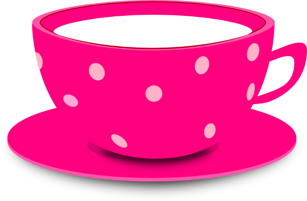 Tea Cup Pink Clip Art at Clker.com - vector clip art online, royalty