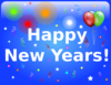 New Years Banners Clip Art