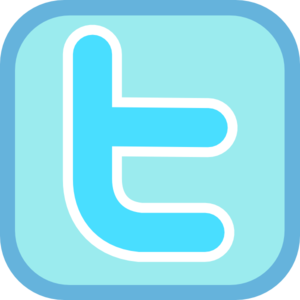 Simple Twitter Icon Clip Art
