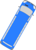 Blue Bus - 60 Clip Art