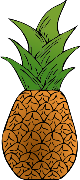 clipart of pineapple - photo #48