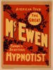 The Great Mcewen, Famous Scottish Hypnotist Clip Art