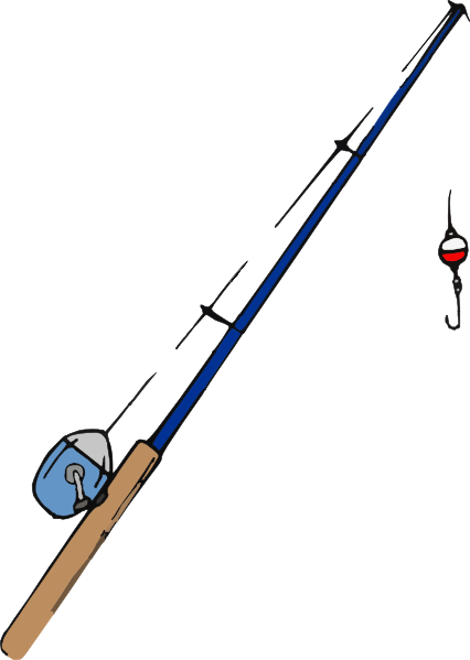fishing pole clipart - photo #4