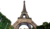 Eiffel Tower, No Sky Bg Clip Art