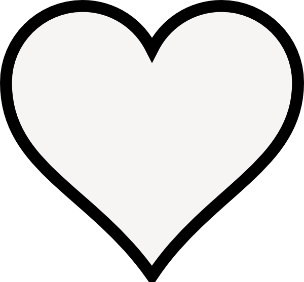 free clipart heart template - photo #13