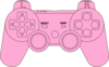 Ps3 Controller Pink  Clip Art