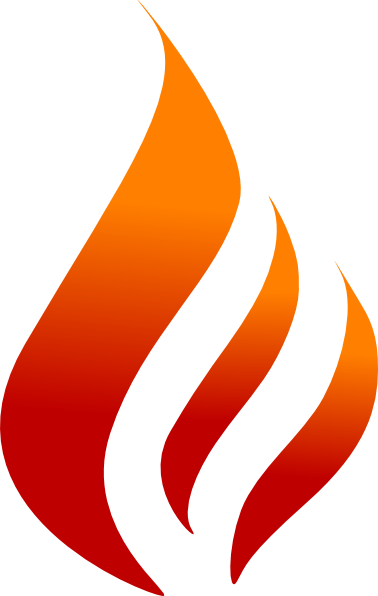 R&o Flame Logo Clip Art at Clker.com - vector clip art online, royalty