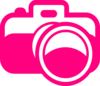 Pink Camera Clip Art