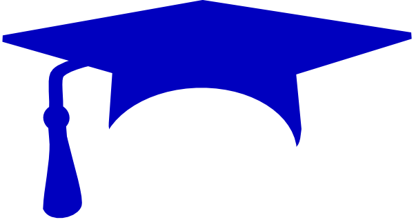 blue graduation cap clip art free - photo #12
