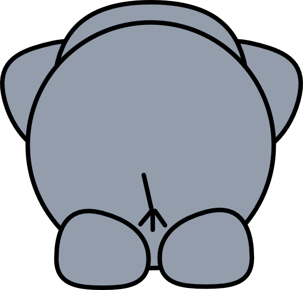 animated elephant clip art - photo #50