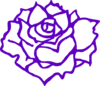 Purple Flower Clip Art