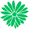 Dahlia Green Clip Art