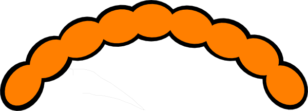 Orange Curly Hair Clip Art at Clker.com - vector clip art online