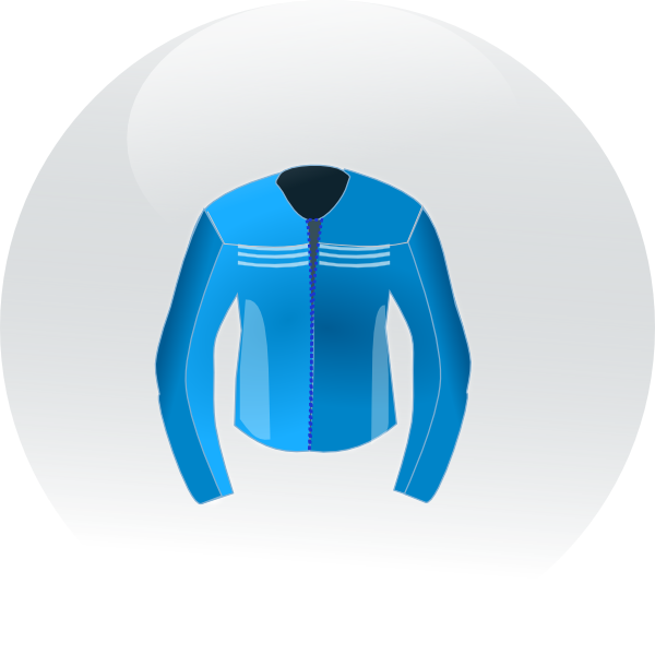 blue jacket clipart - photo #9