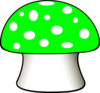 Fungo Verde Clip Art