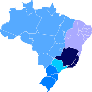 Mapa dos Regionais