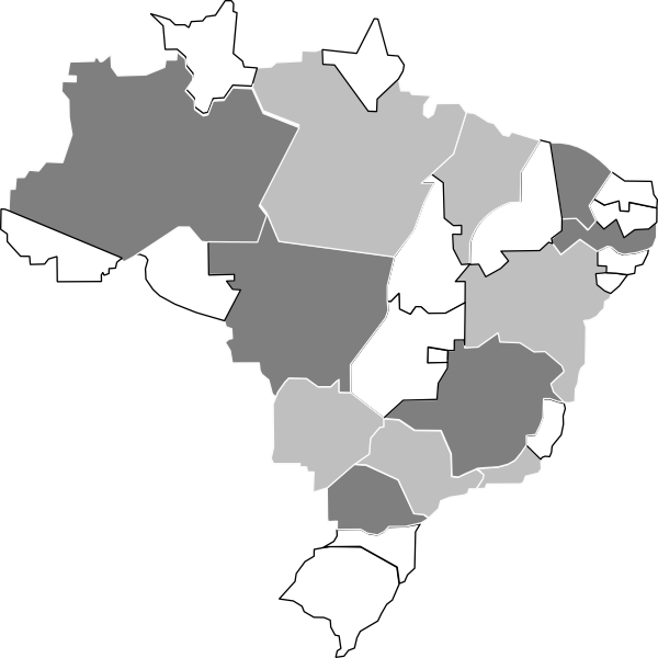 clipart mapa do brasil - photo #17