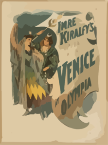 Imre Kiralfy S Gorgeous Spectacle, Venice At Olympia Clip Art