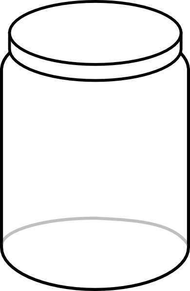 glass jar clip art - photo #6