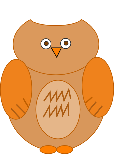 owl clip art outline - photo #38