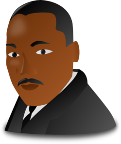 Martin Luther King Jr. Day Icon Clip Art