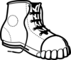 Sneaker Bw Clip Art