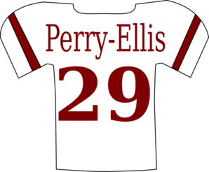 Jersey White 1 Clip Art