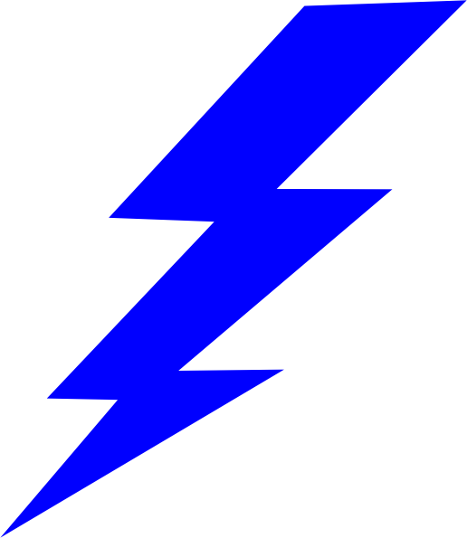 Lightning Bolt Clip Art at Clker.com - vector clip art ... - 516 x 595 png 12kB