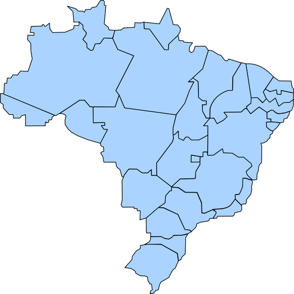 clipart mapa do brasil - photo #2