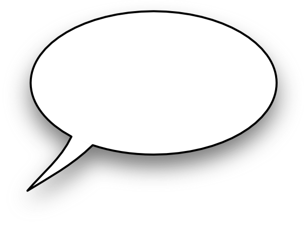 clip art speech balloon - photo #33