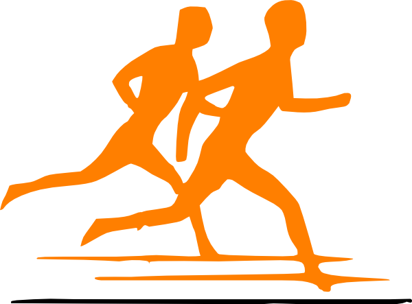 clipart pictures of joggers - photo #2