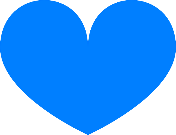 blue heart clip art free - photo #19
