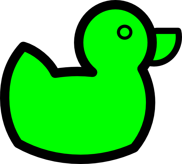 green duck clipart - photo #6