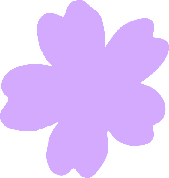 free purple flower clip art - photo #32